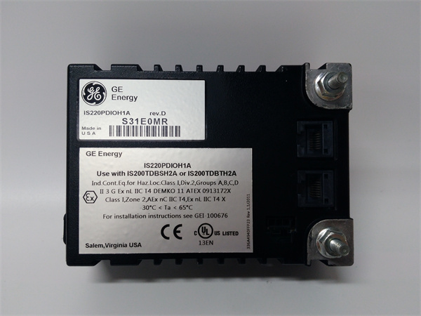 GE IS220PDIOH1A 双电源冗余输入 DC(9-36)V