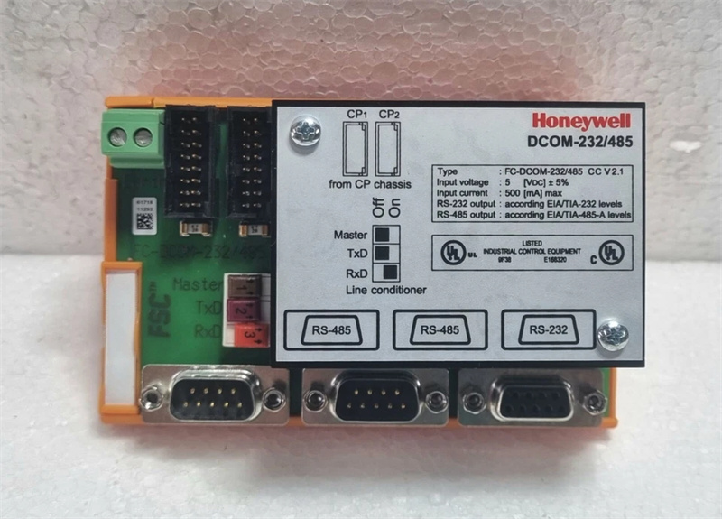 霍尼韦尔 FC-DCOM-232/485 Honeywell PLC接口模块